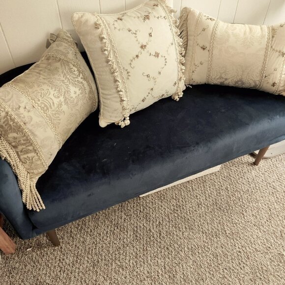 Designer Guild Collection Pillows for Living Room, Boudoir. NWOT Vine embroidery - Picture 1 of 6